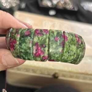 Ruby Fuchsite Stone Bracelet